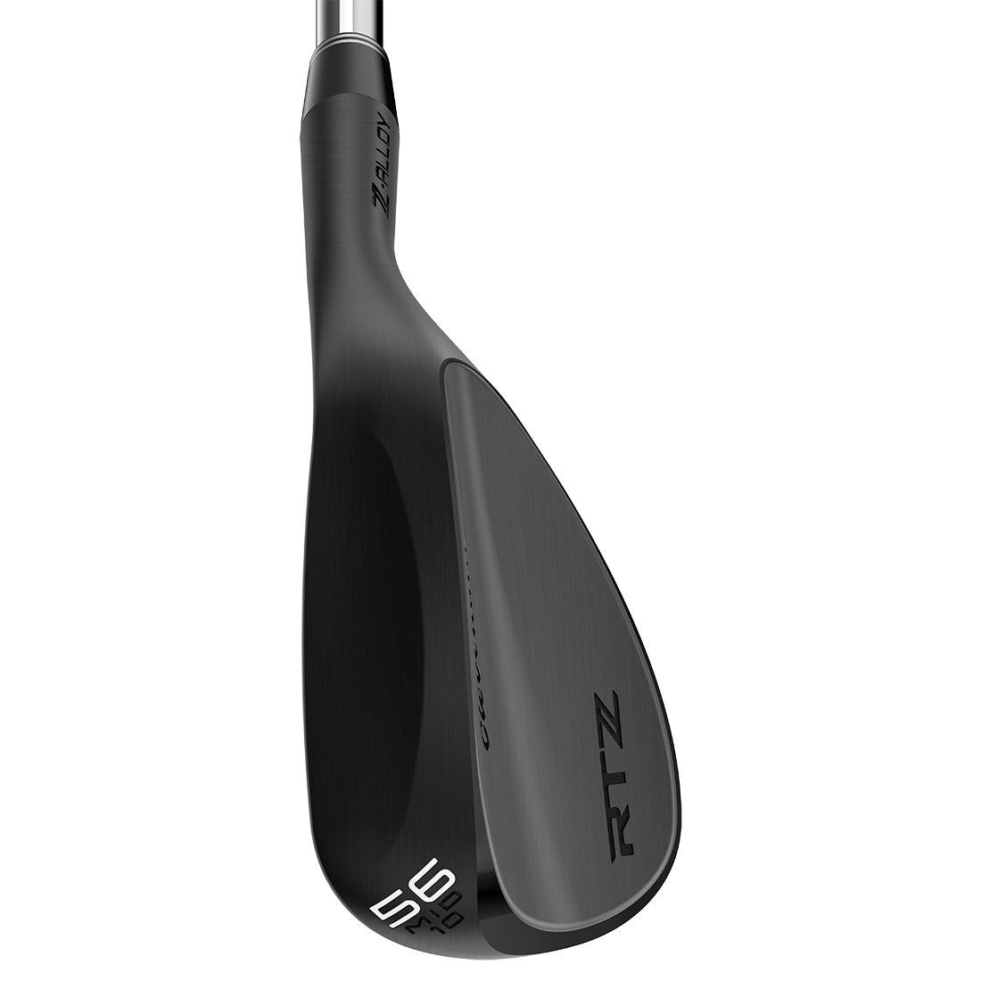 Cleveland RTZ Black Satin Wedge