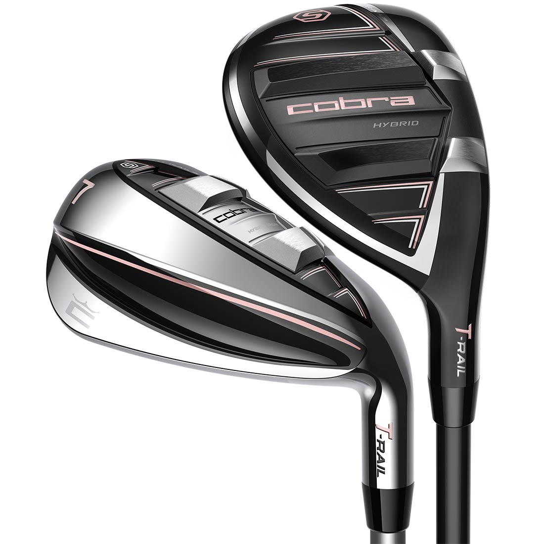 Cobra Women's T-Rail 3 Combo Hybrid-Irons