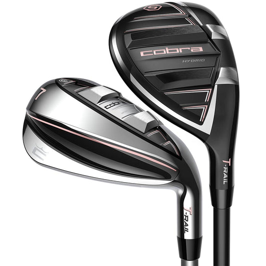 Cobra Women's T-Rail 3 Combo Hybrid-Irons