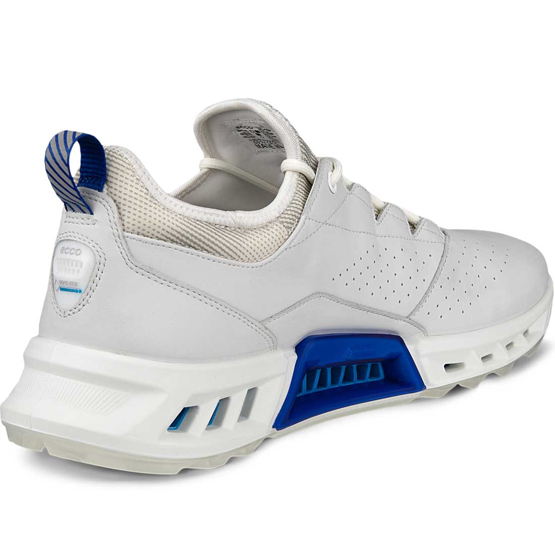 Ecco Biom C4 Golf Shoes White/Mazarine Blue – Golf Discount