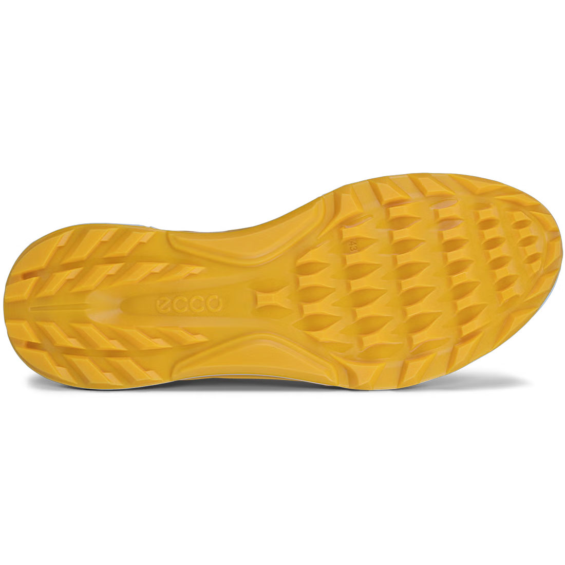 Ecco Biom C4 Leather Gore-Tex Golf Shoes Grey/Yellow