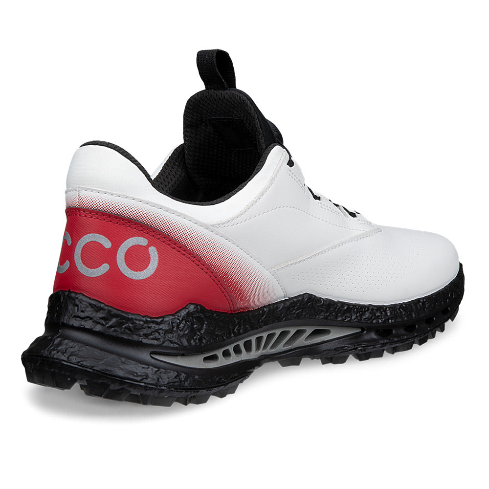 Ecco Biom C5 BOA Golf Shoes White/Chili Red