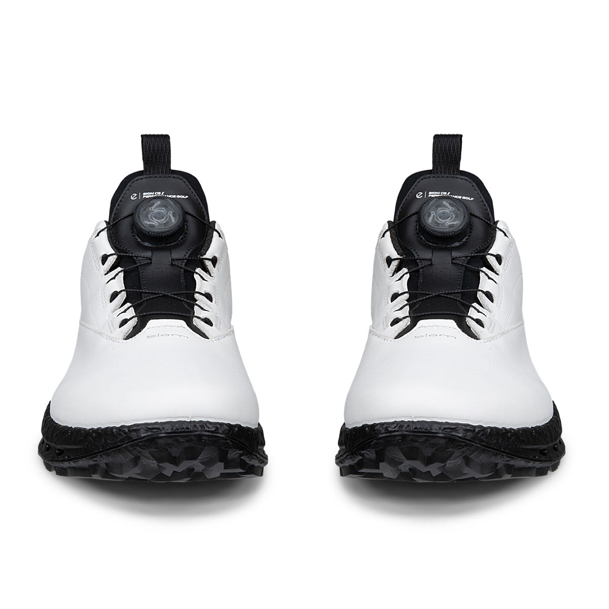 Ecco Biom C5 BOA Golf Shoes White/Chili Red