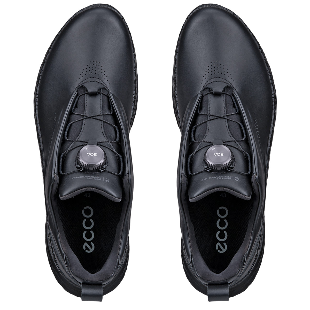 Ecco Biom C5 Premium BOA Golf Shoes Black/Dark Silver