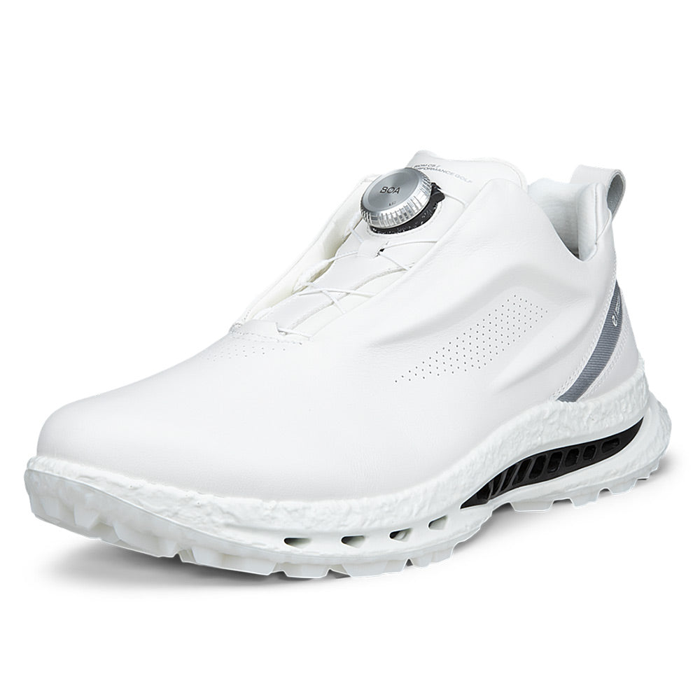 Ecco Biom C5 Premium BOA Golf Shoes White/Buffed Silver