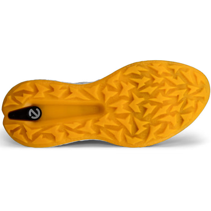 Ecco Biom H5 Leather Golf Shoes Grey/Yellow