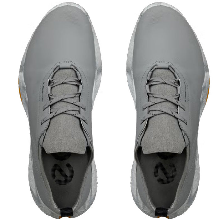 Ecco Biom H5 Leather Golf Shoes Grey/Yellow