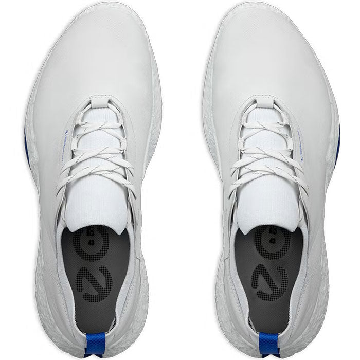 Ecco Biom H5 Leather Golf Shoes White/Blue – Golf Discount