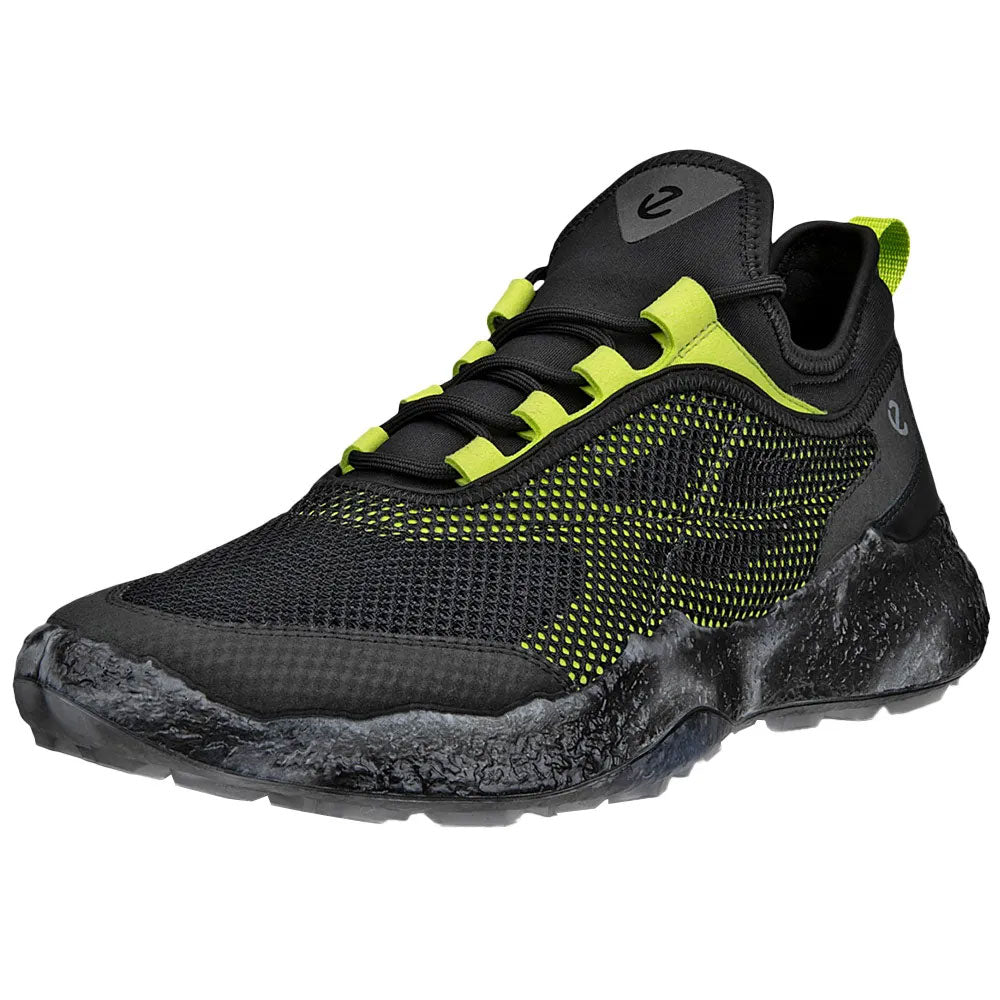 Ecco Biom H5 Textile Golf Shoes Black/Lime