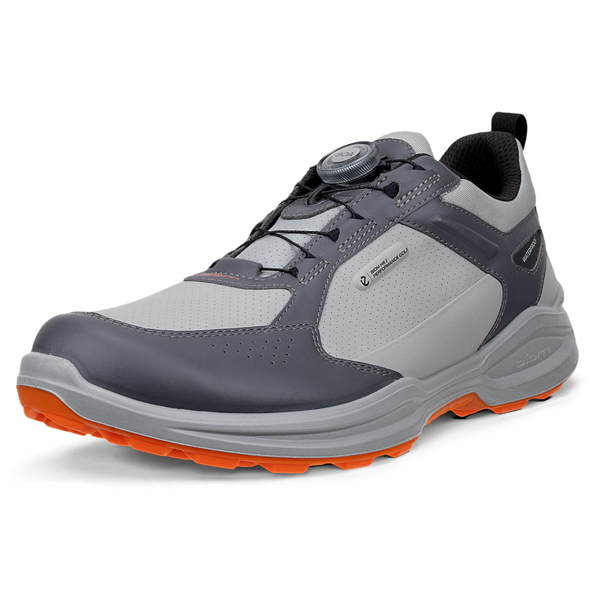 Ecco Biom H6 BOA Golf Shoes Magnet/Wild Dove/Ibis