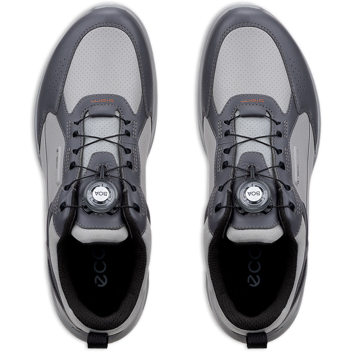 Ecco Biom H6 BOA Golf Shoes Magnet/Wild Dove/Ibis
