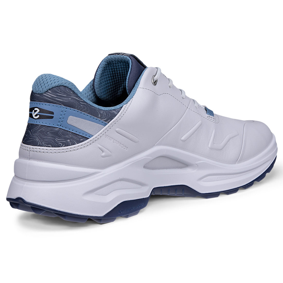 Ecco Biom H6 Golf Shoes Concrete/Retro Blue