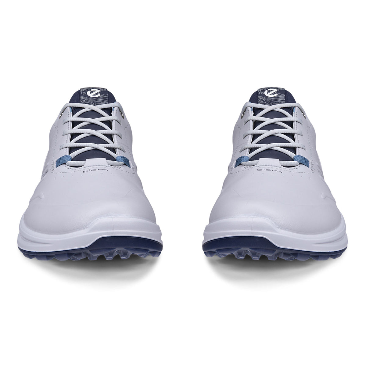 Ecco Biom H6 Golf Shoes Concrete/Retro Blue