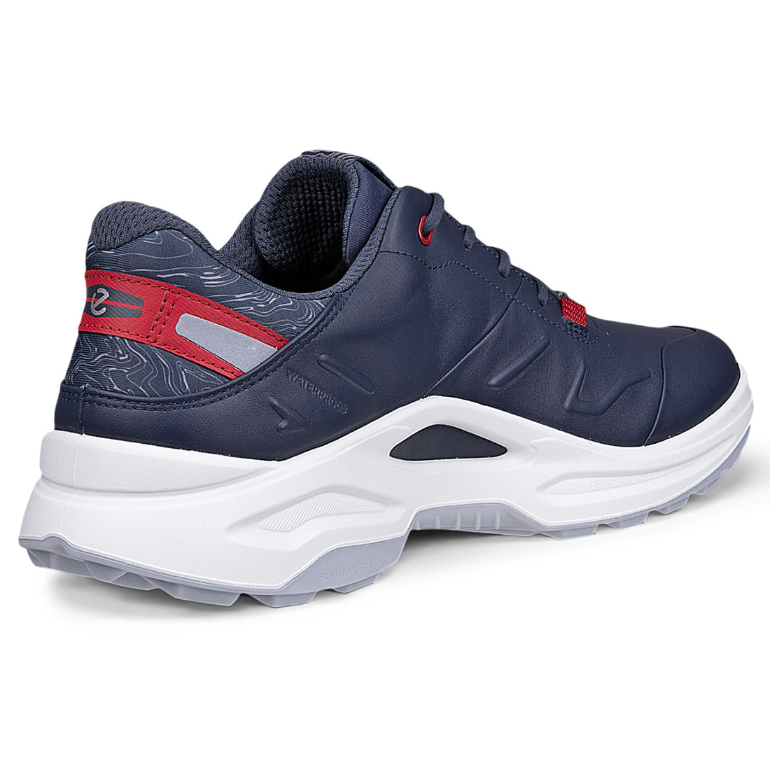 Ecco Biom H6 Golf Shoes Marine/Chili Red