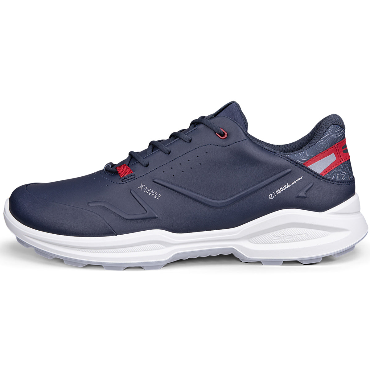 Ecco Biom H6 Golf Shoes Marine/Chili Red