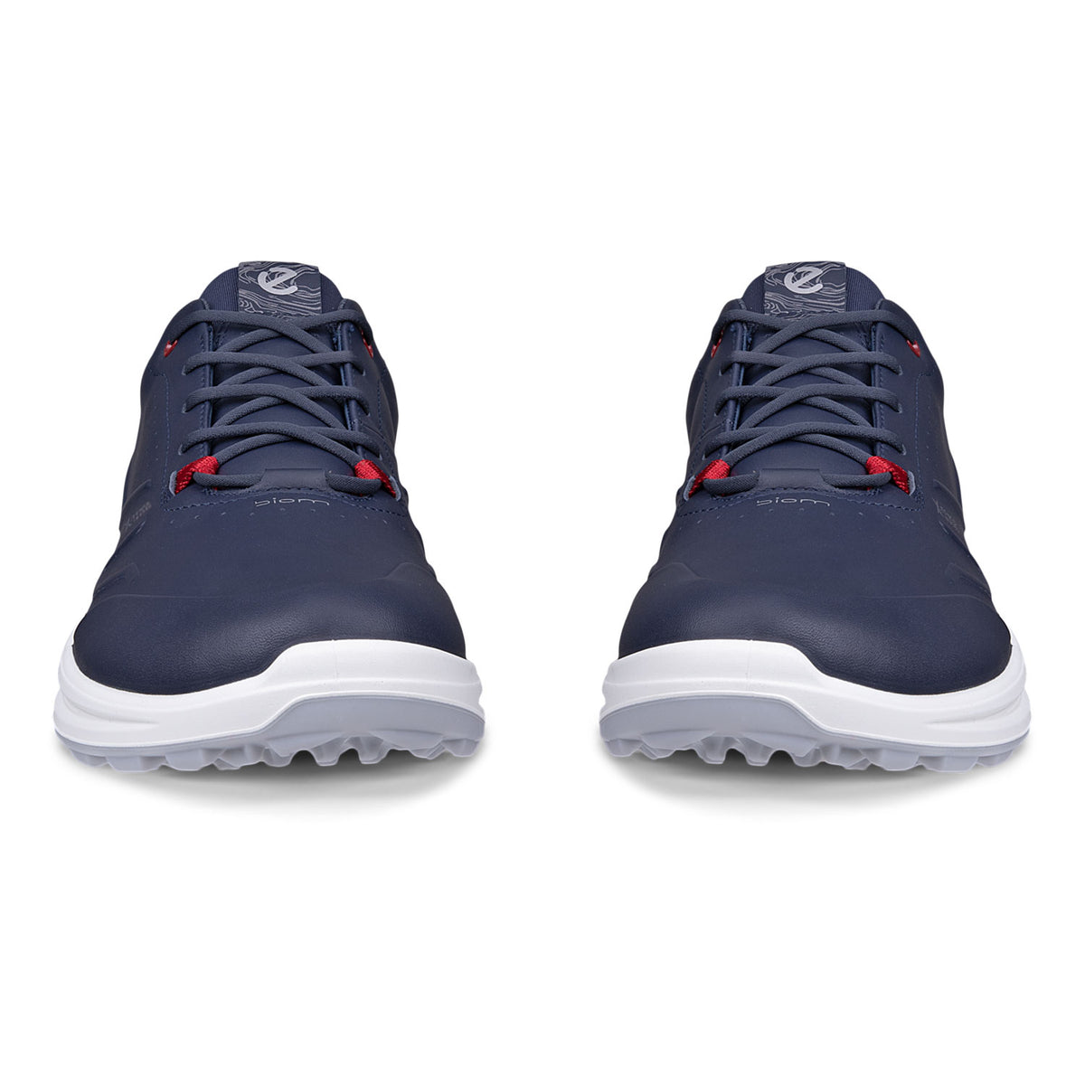 Ecco Biom H6 Golf Shoes Marine/Chili Red