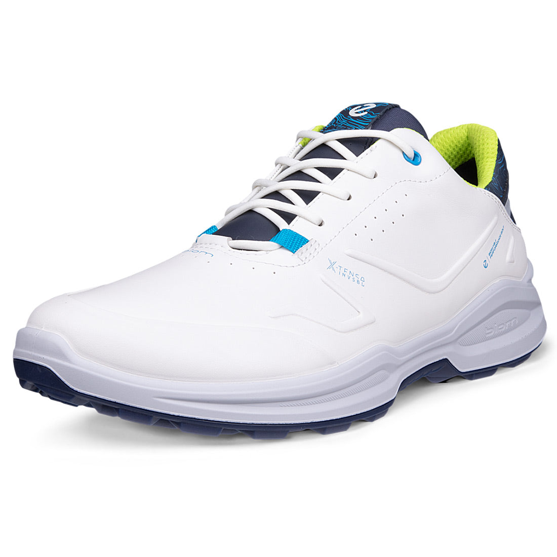 Ecco Biom H6 Golf Shoes White/Marine