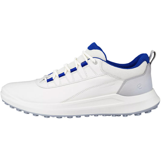Ecco Core Sport Golf Shoes White/Federal Blue