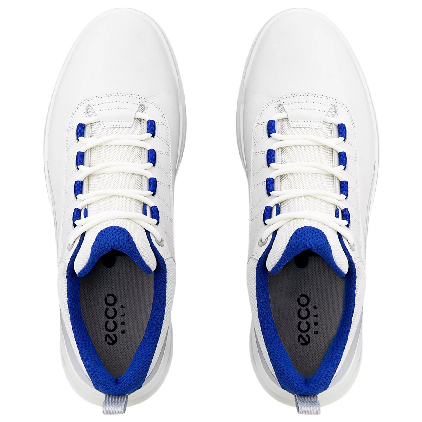 Ecco Core Sport Golf Shoes White/Federal Blue