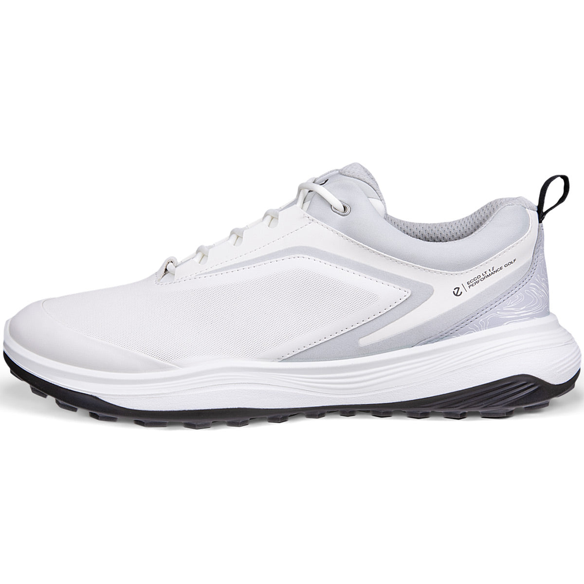 Ecco LT1 Golf Shoes White/Concrete
