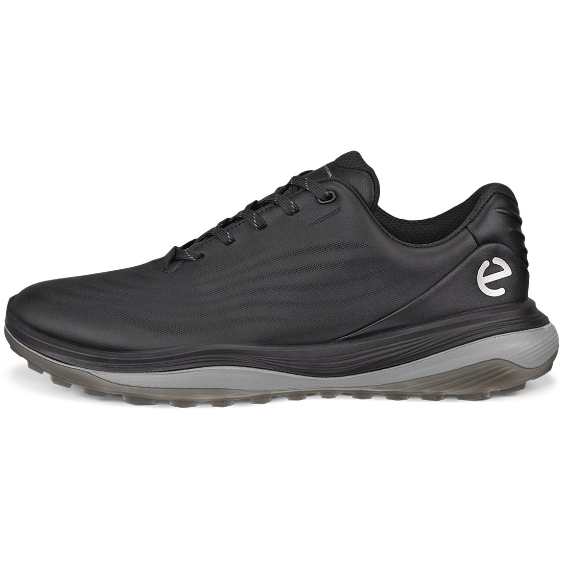 Ecco Lt1 Leather Golf Shoes Black/Grey