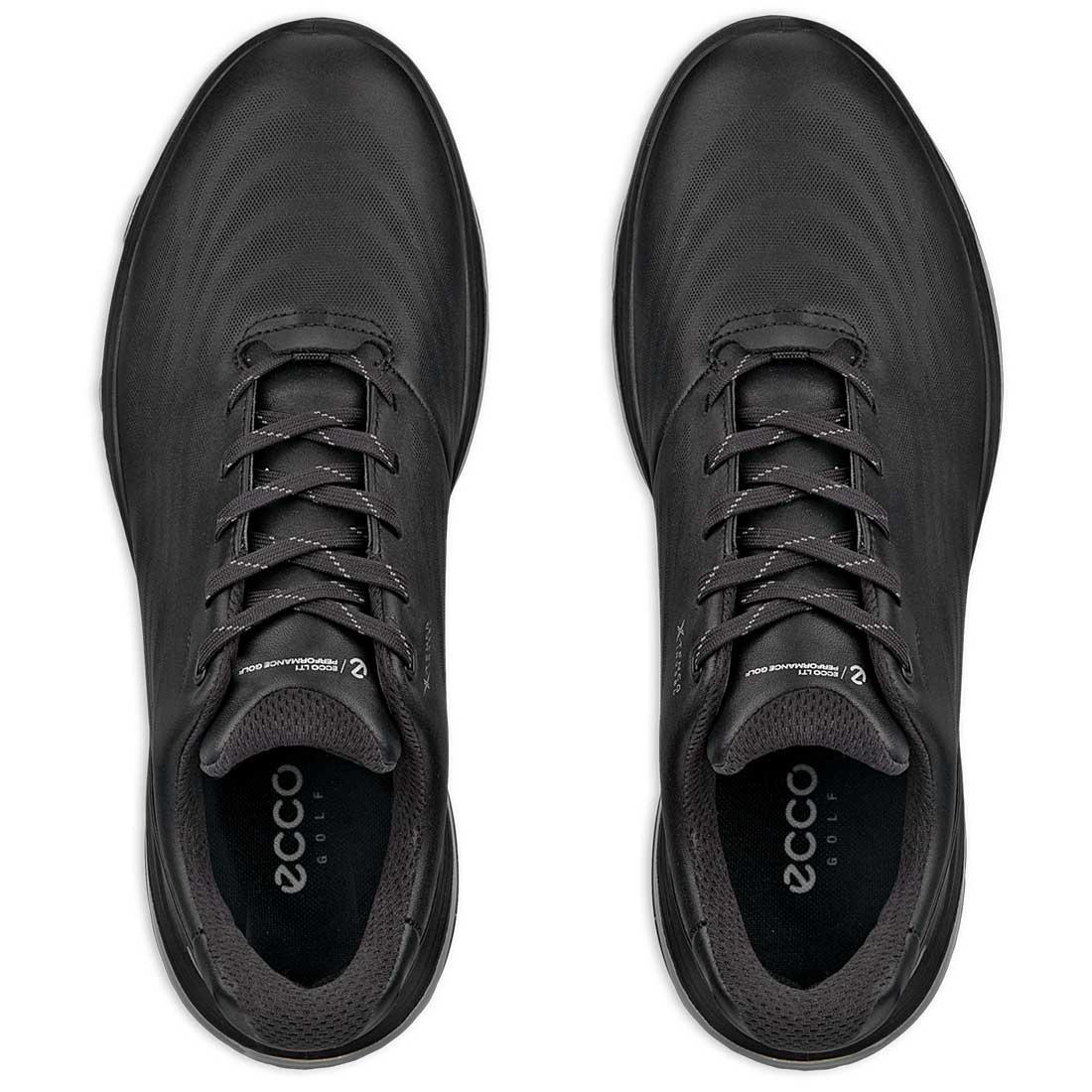 Ecco Lt1 Leather Golf Shoes Black/Grey