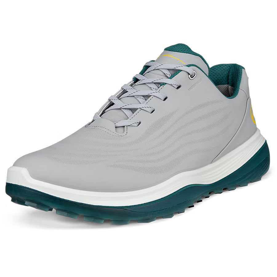 Ecco Lt1 Leather Golf Shoes Grey/Green