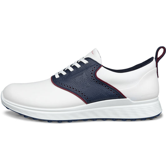 Ecco S-Casual Saddle Golf Shoes White/Navy