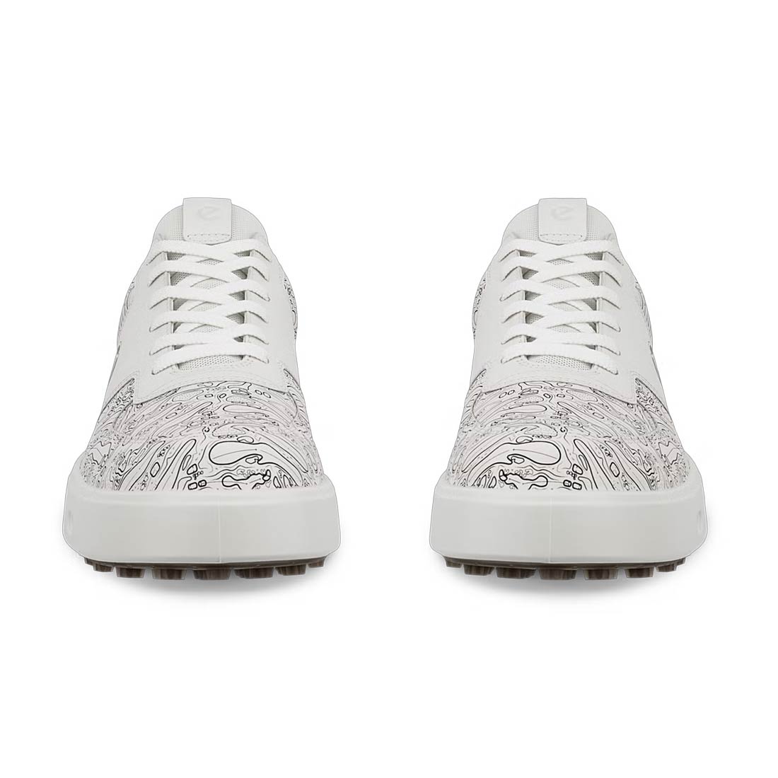 Ecco Street 720 Leather Gore-Tex Golf Shoes White/Black