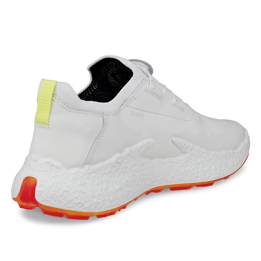 Ecco Women's Biom H5 Leather BOA Golf Shoes White/Orange