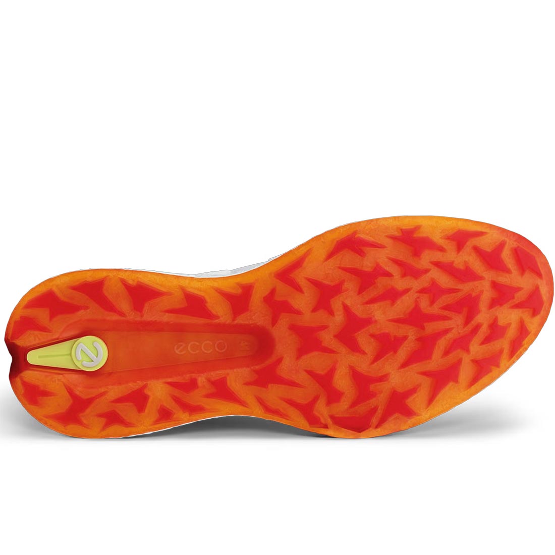 Ecco Women's Biom H5 Leather BOA Golf Shoes White/Orange