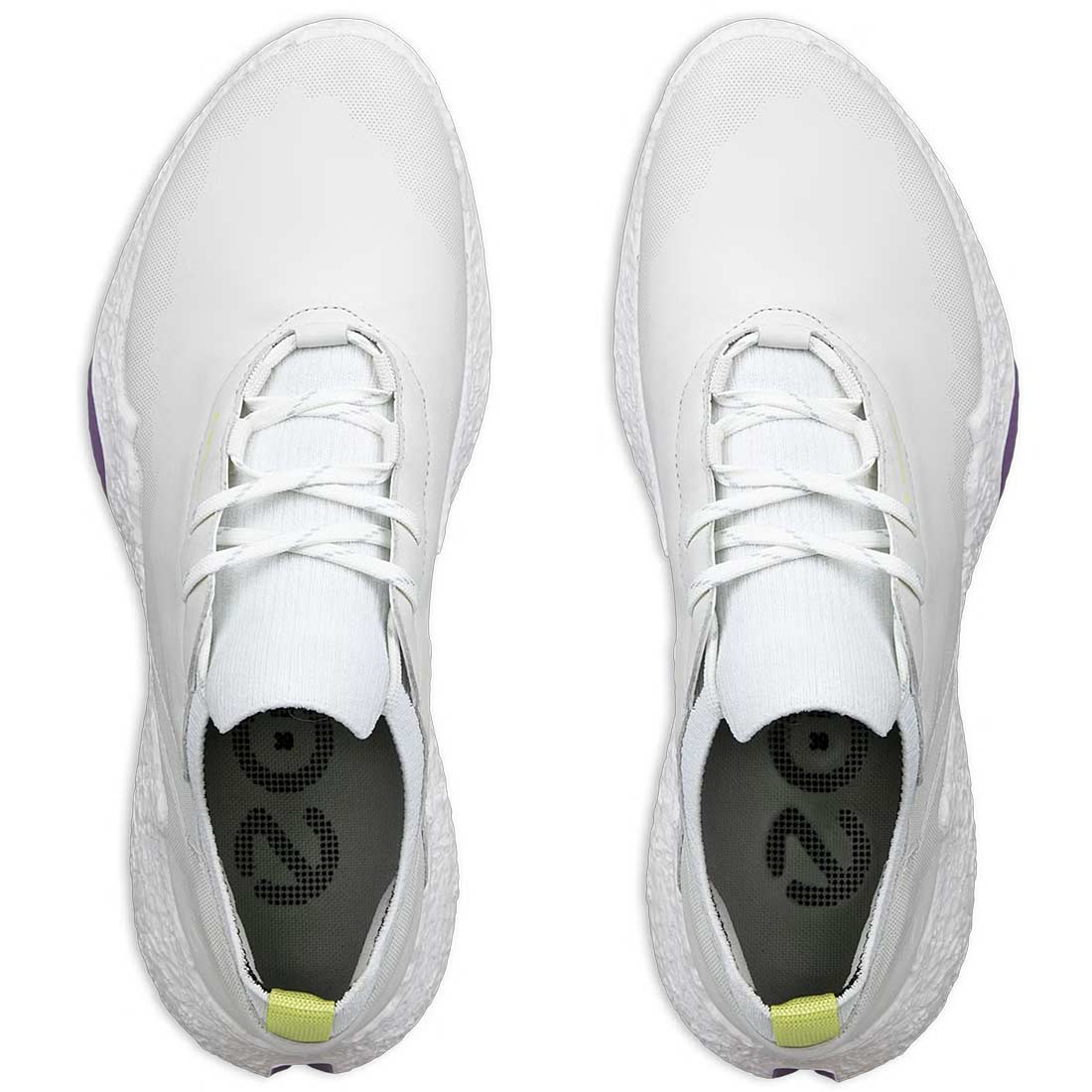 Ecco Women's Biom H5 Leather Golf Shoes White/Lilac