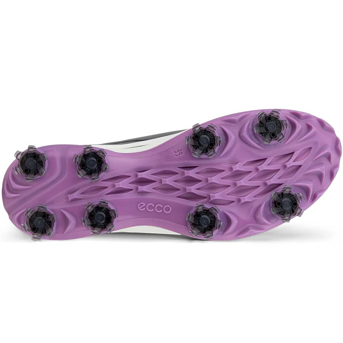 Ecco Women's Biom Tour Leather Golf Shoes Grey/Lilac