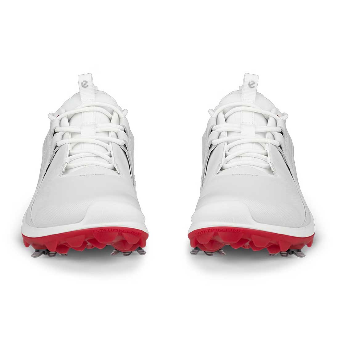 Ecco Women's Biom Tour Leather Golf Shoes White/Red