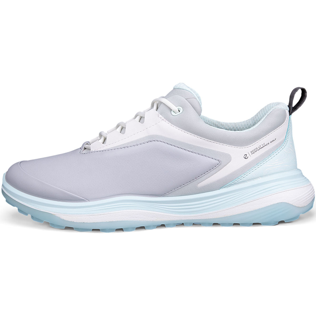 Ecco Women's LT1 Golf Shoes Concrete/Blue Glass