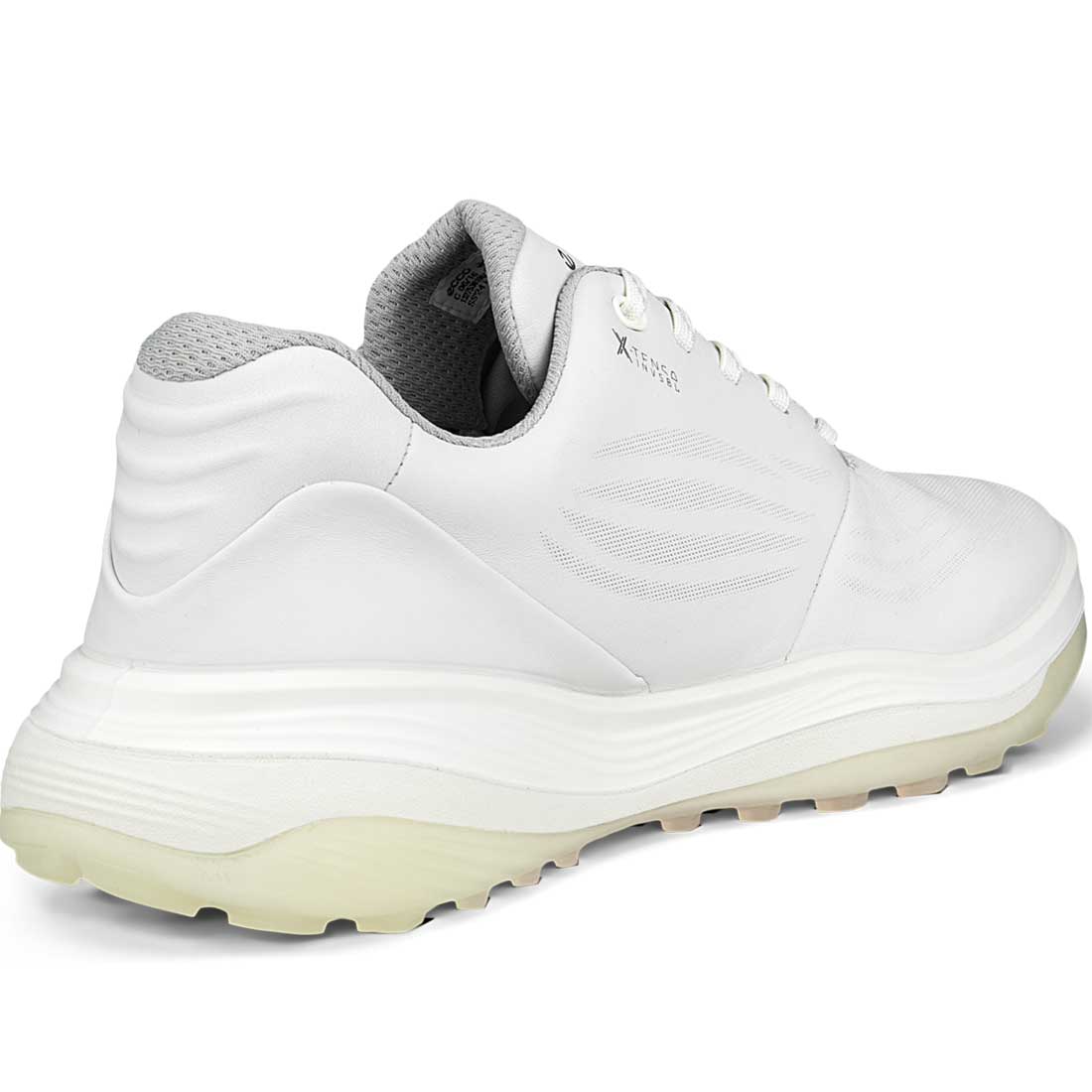 Ecco Women's Lt1 Hybrid Leather Golf Shoes White/Grey
