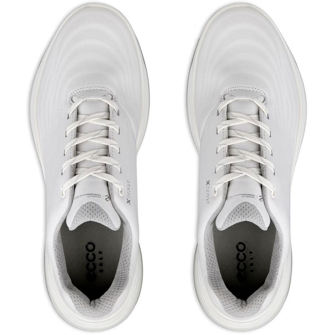 Ecco Women's Lt1 Hybrid Leather Golf Shoes White