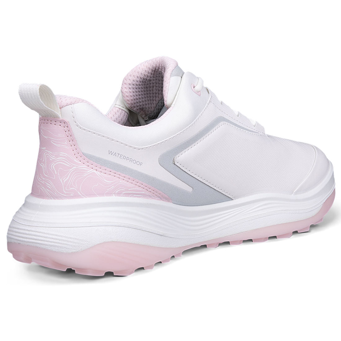 Ecco Women's LT1 Golf Shoes White/Pale Lilac