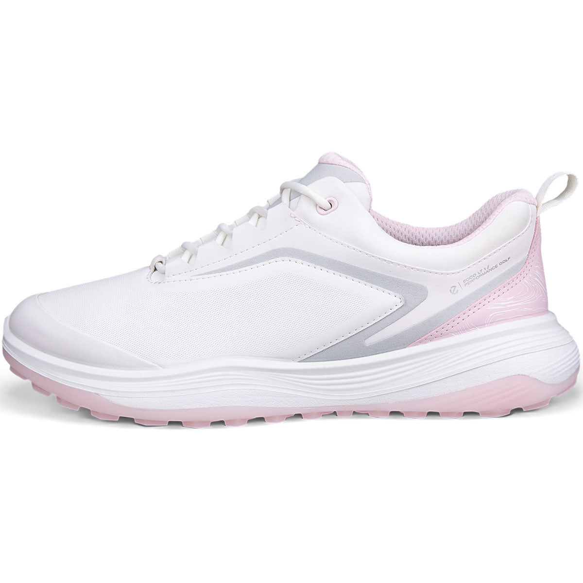 Ecco Women's LT1 Golf Shoes White/Pale Lilac