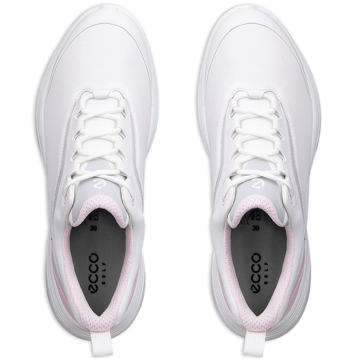Ecco Women's LT1 Golf Shoes White/Pale Lilac