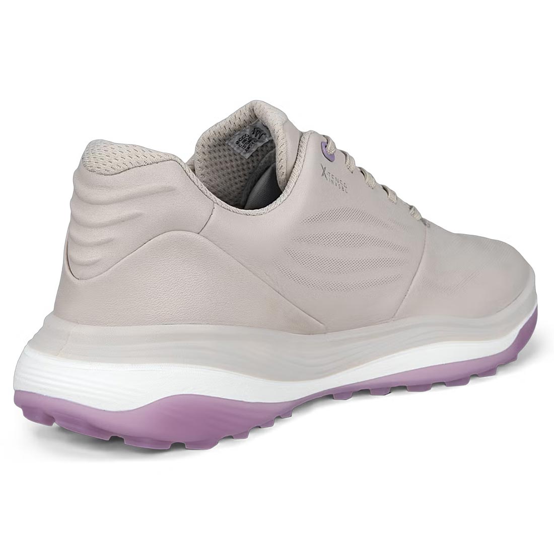 Ecco Women's Lt1 Hybrid Leather Golf Shoes Grey/Lilac