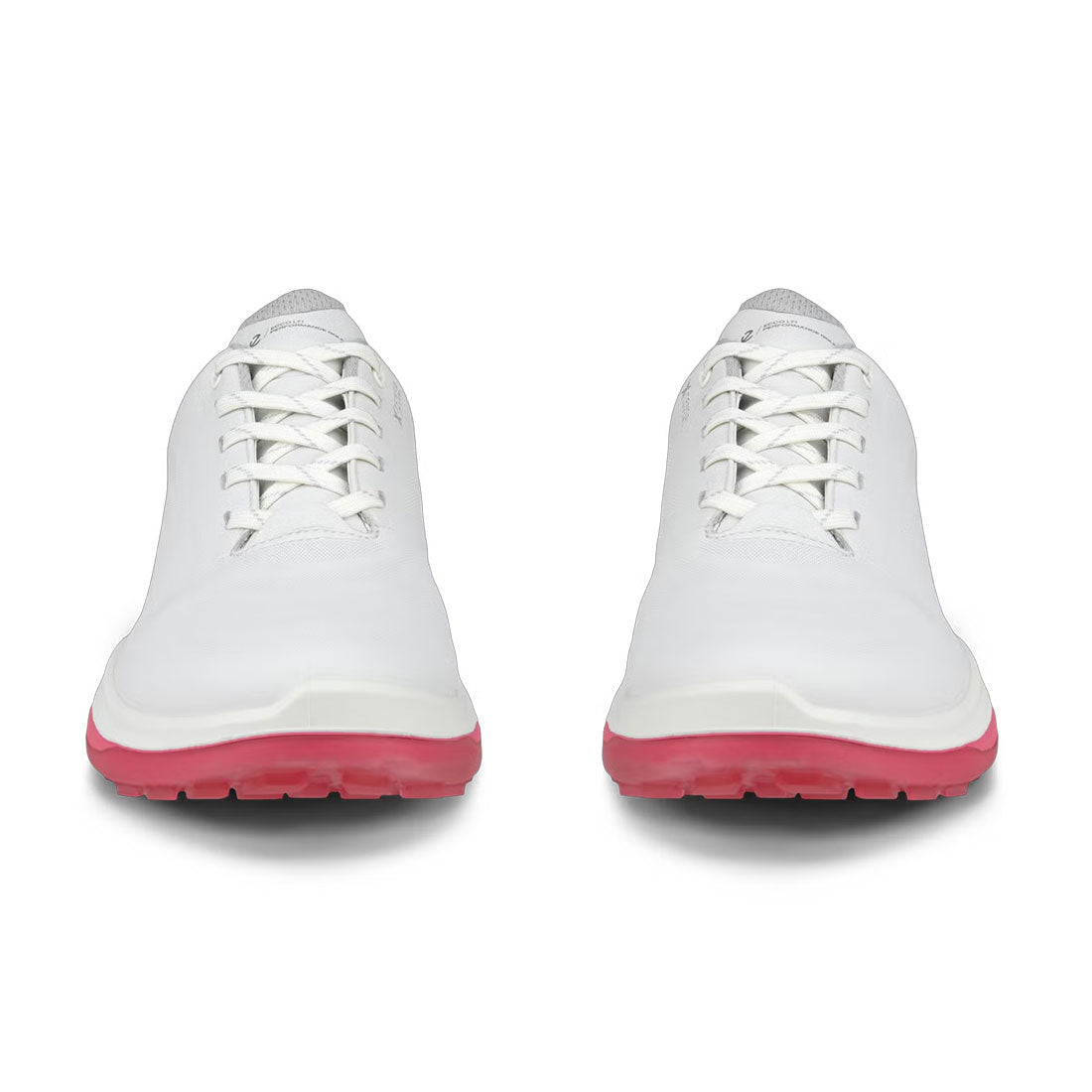 Ecco Women's Lt1 Hybrid Leather Golf Shoes White/Rose