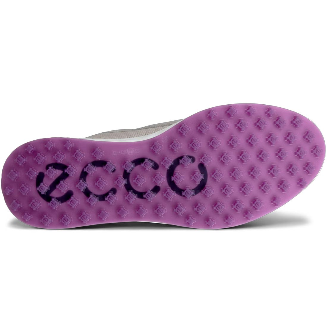 Ecco Women's S-Casual Leather Golf Shoes Grey/Silver