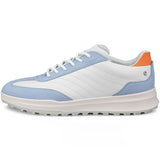 Ecco Women's Street Vibe Golf Shoes Dusty Blue/White/Ibis