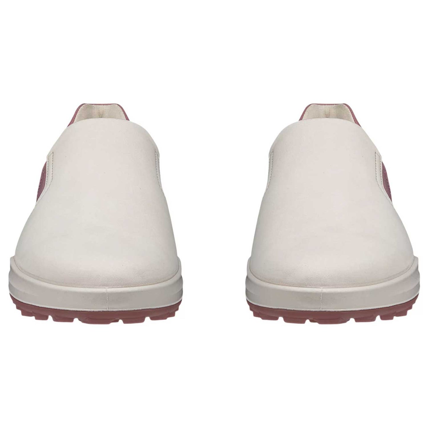 Ecco Women's Street Vibe Slip-on Golf Shoes Off White/Rose