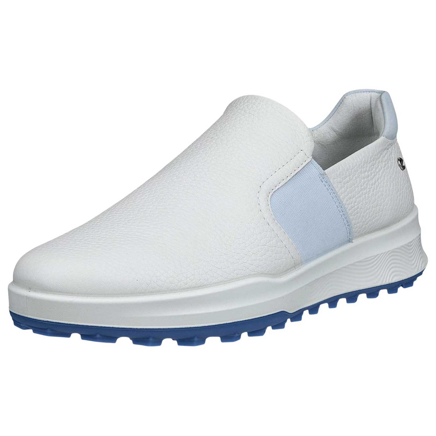 Ecco Women's Street Vibe Slip-on Golf Shoes White/Blue