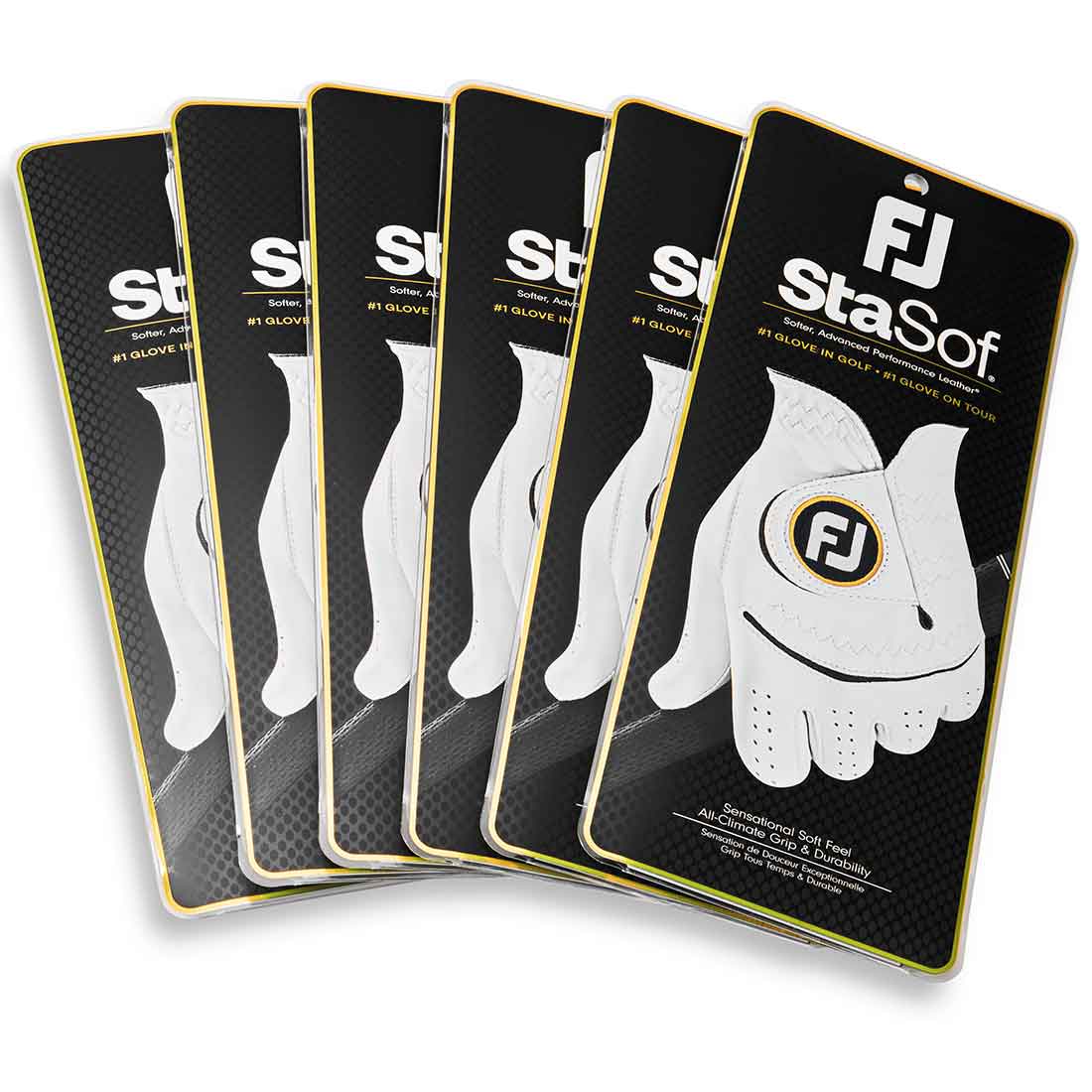 FootJoy Women's StaSof 6-Pack Golf Gloves