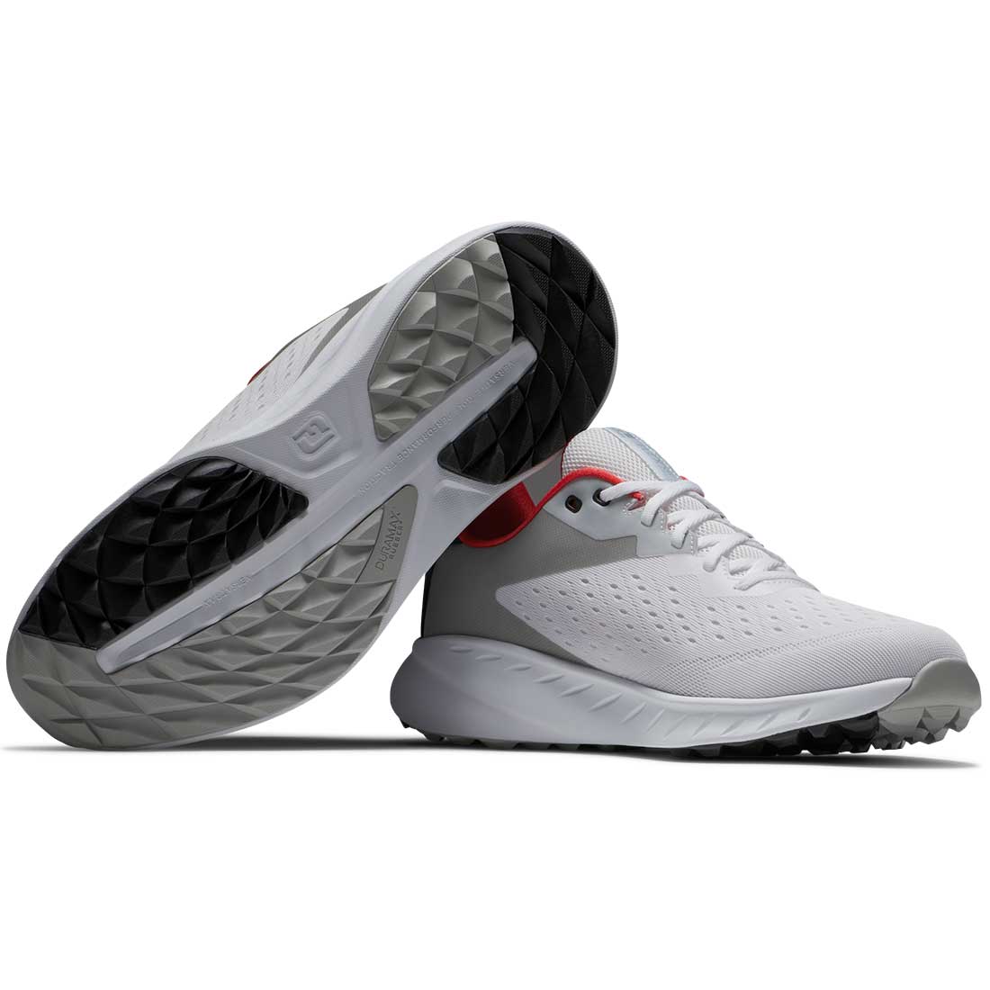 FootJoy FJ Flex XP Golf Shoes White/Red – Golf Discount