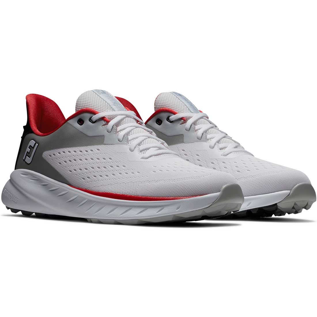 FJ ICOMゴルフシューズ 白/赤 FootJoy FJ Flex XP Golf Shoes White/Red – Golf Discount