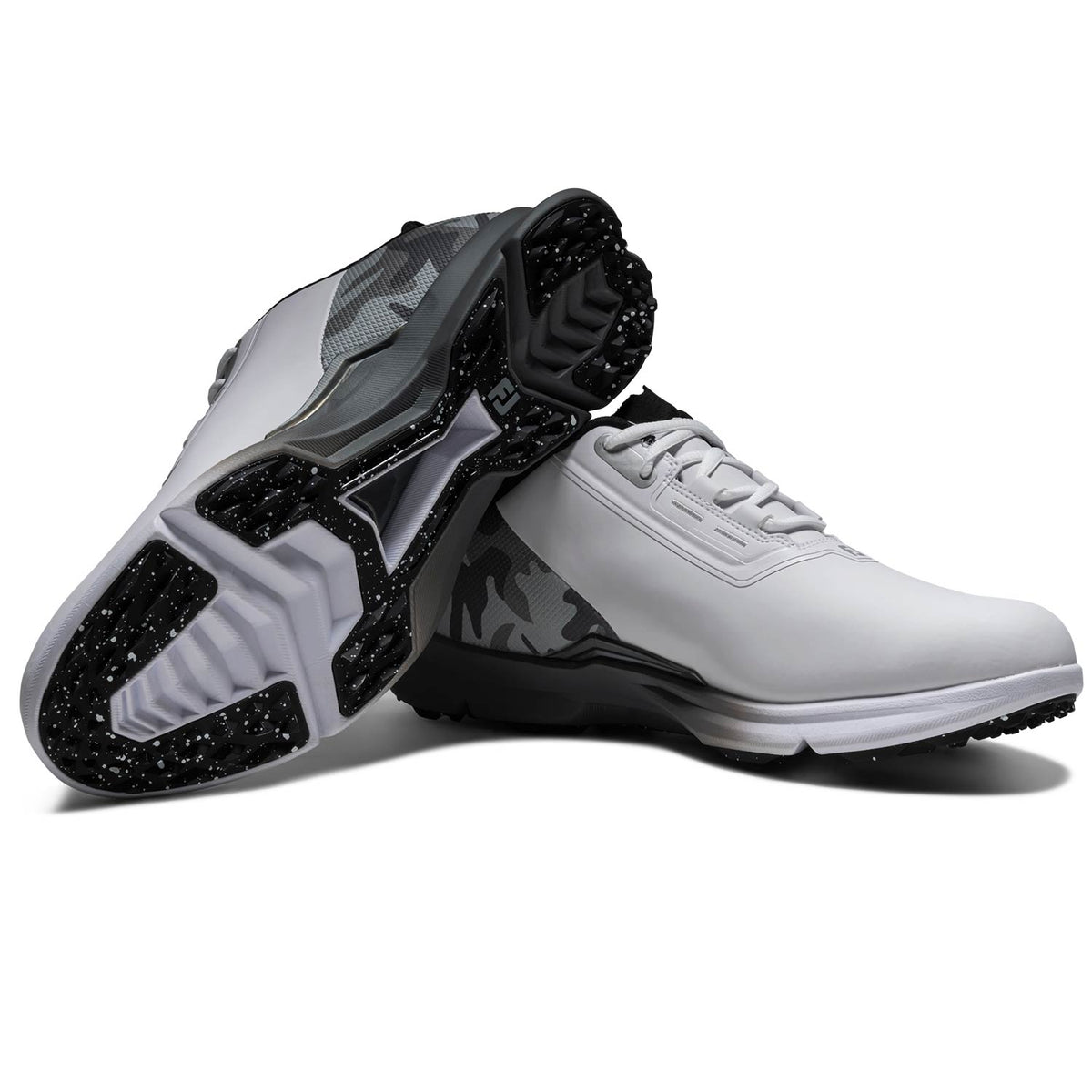 FootJoy FJ Fuel Golf Shoes White/Grey Camo